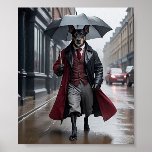 私は犬のポスターと予定がある4 ポスター (正面)