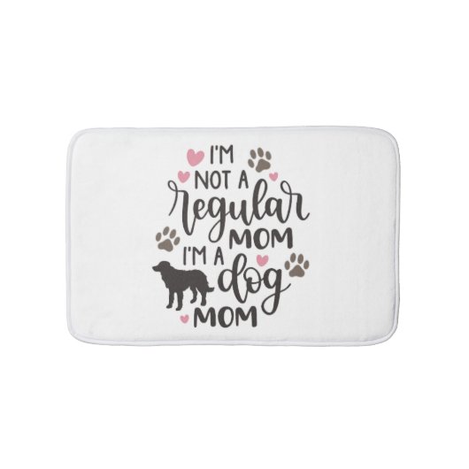 私は犬の母だ バスマット (正面)