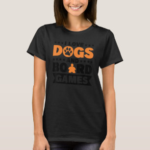 私は犬の犬のボードゲームボードゲームが大好き5 Tシャツ