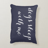 私は犬の腰神経のアクセントの枕によって眠ります アクセントクッション (裏面(縦))