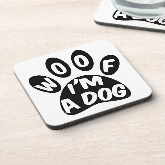私は犬よ コースター (左側)