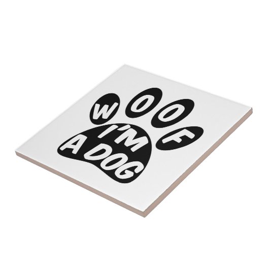 私は犬よ タイル (側面)