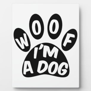 私は犬よ フォトプラーク