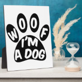 私は犬よ フォトプラーク (側面)