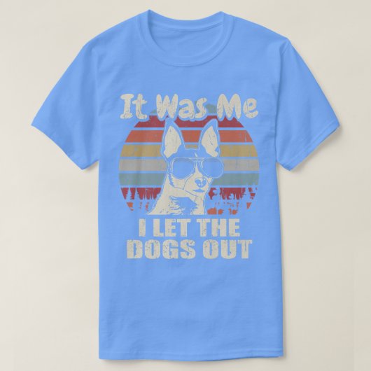 私は犬をおもちゃキツネテリアの恋人を出した Tシャツ (デザイン正面)