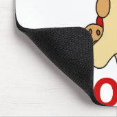 私は犬をだめにします マウスパッド (コーナー)