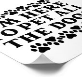 私は犬を全部飼うために来た ポスター (角)