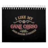 私は犬派の杖のコルソアイディアが好き カレンダー (カバー)