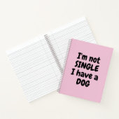 私は犬独身のを飼っていない ノートブック (内部)