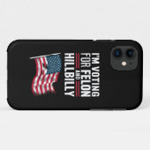 私は犯罪者と山間部の人 2024 プロのために投票します Case-Mate iPhoneケース (裏面(横))