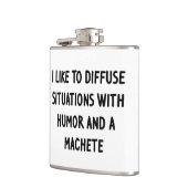 私は状況を拡散するのが好きだ フラスク (左)