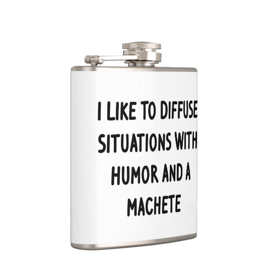 私は状況を拡散するのが好きだ フラスク (右)