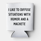 私は状況を拡散するのが好きだ 缶クーラー (正面)