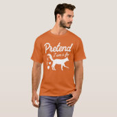 私は狐です Tシャツ (正面フル)