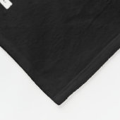 私は狩りは人を殴るのはディーに眉をひそめるからだ フリースブランケット (角)