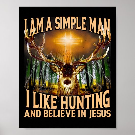 私は狩りシンプルとジェインの好きな信じの男だ ポスター (正面)