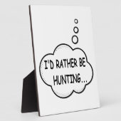 私は狩り フォトプラーク (側面)