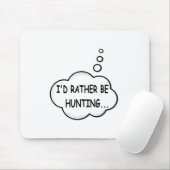 私は狩り マウスパッド (マウス)