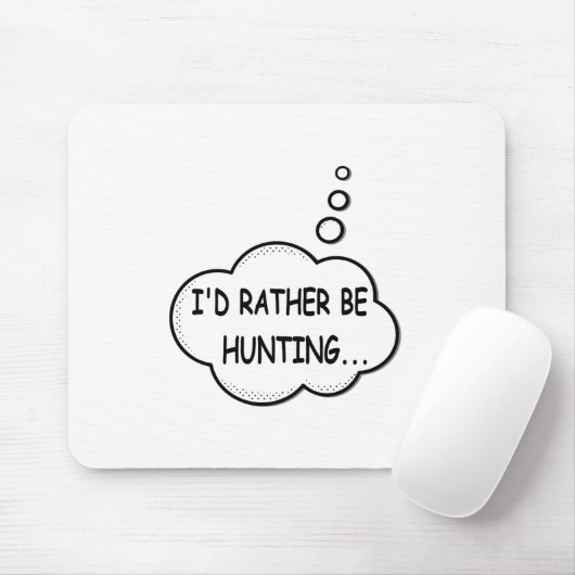 私は狩り マウスパッド (マウス)