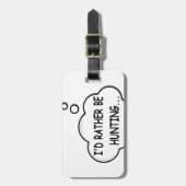 私は狩り ラゲッジタグ (正面縦)