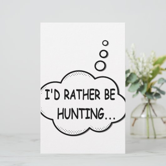 私は狩り 便箋 (スタンド正面)