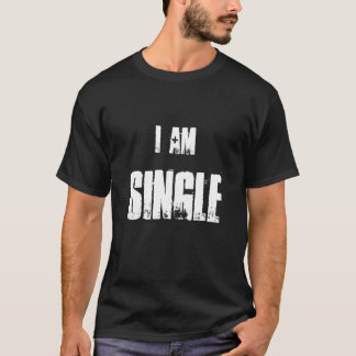 私は独身のです Tシャツ