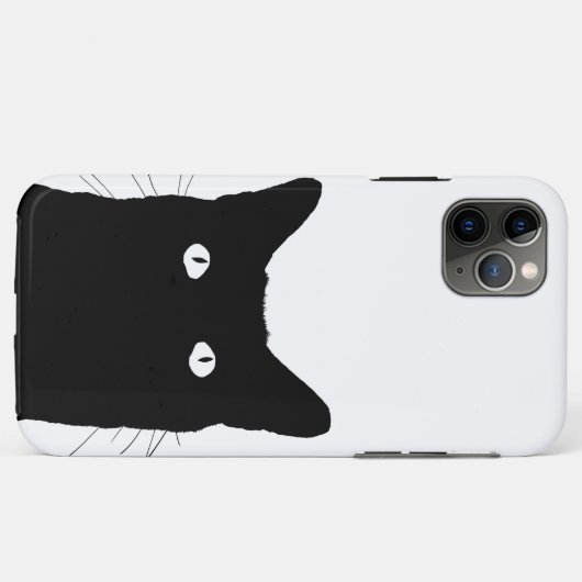 私は猫があなたのカスタムな色の装飾を選ぶためにクリック見ます Case-Mate iPhoneケース (裏面(横))