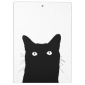 私は猫があなたの色の背景を選ぶためにクリック見ます クリップボード (裏面)