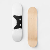 私は猫があなたの色の背景を選ぶためにクリック見ます スケートボード (正面)