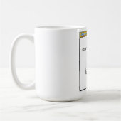 私は猫がなぜunfollowedか- CoffeeMugを知りません コーヒーマグカップ (左)