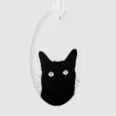 私は猫がカスタムな色を選ぶためにクリック見ます オーナメント (正面)
