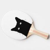 私は猫がカスタムな色を選ぶためにクリック見ます 卓球ラケット (横)