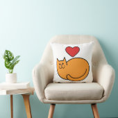 私は猫が大好きだ クッション (椅子)