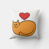 私は猫が大好きだ クッション (裏面)