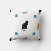 私は猫が大好きだ クッション (裏面)