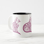 私は猫が大好きだ ツートーンマグカップ (正面左)