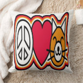 私は猫が大好き クッション (ブランケット)