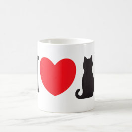 私は猫が大好き コーヒーマグカップ