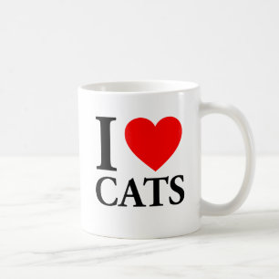 私は猫が大好き コーヒーマグカップ