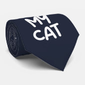 私は猫が大好き ネクタイ (ロール)
