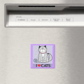 私は猫が大好き マグネット (インサイチュ (食洗機))