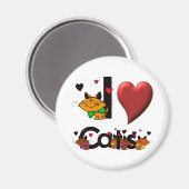 私は猫が大好き マグネット (正面/裏面)