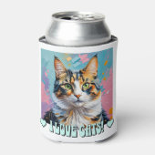 私は猫が大好き！ 缶クーラー (缶正面)