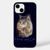 私は猫が大好き Case-Mate iPhoneケース (裏面)