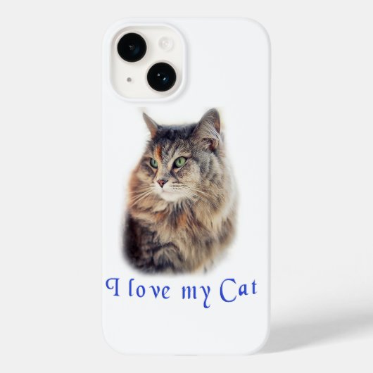 私は猫が大好き Case-Mate iPhoneケース (裏面)
