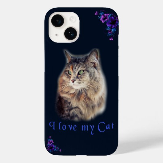 私は猫が大好き Case-Mate iPhoneケース (裏面)