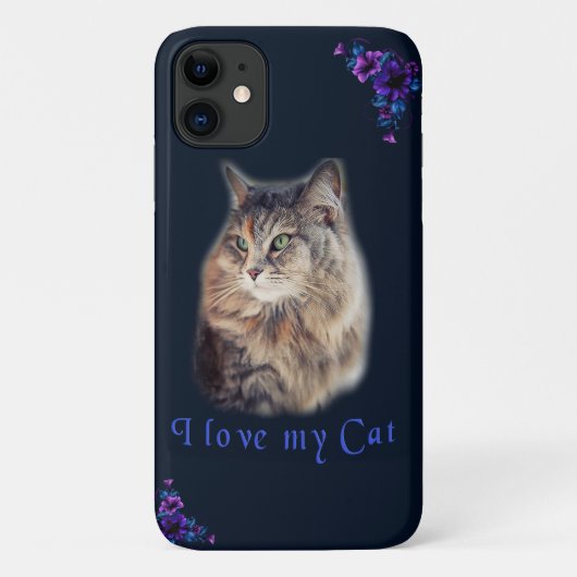 私は猫が大好き Case-Mate iPhoneケース (裏面)