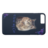 私は猫が大好き Case-Mate iPhoneケース (裏面(横))
