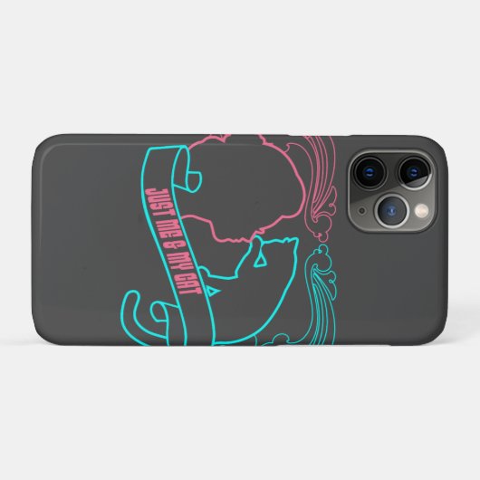 私は猫が大好き Case-Mate iPhoneケース (裏面(横))