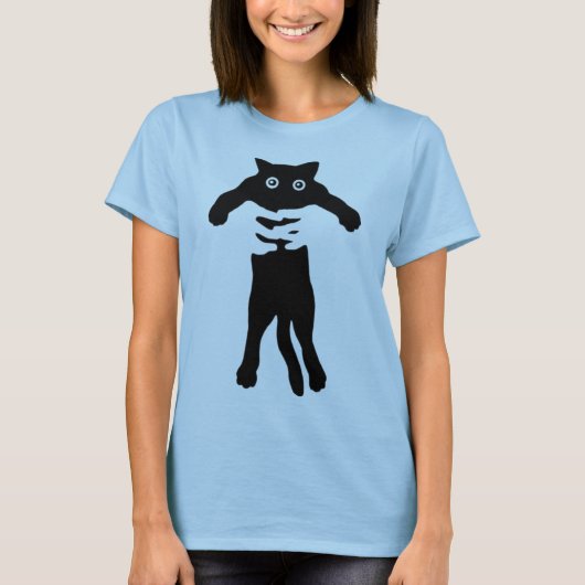私は猫が大好き Tシャツ (正面)